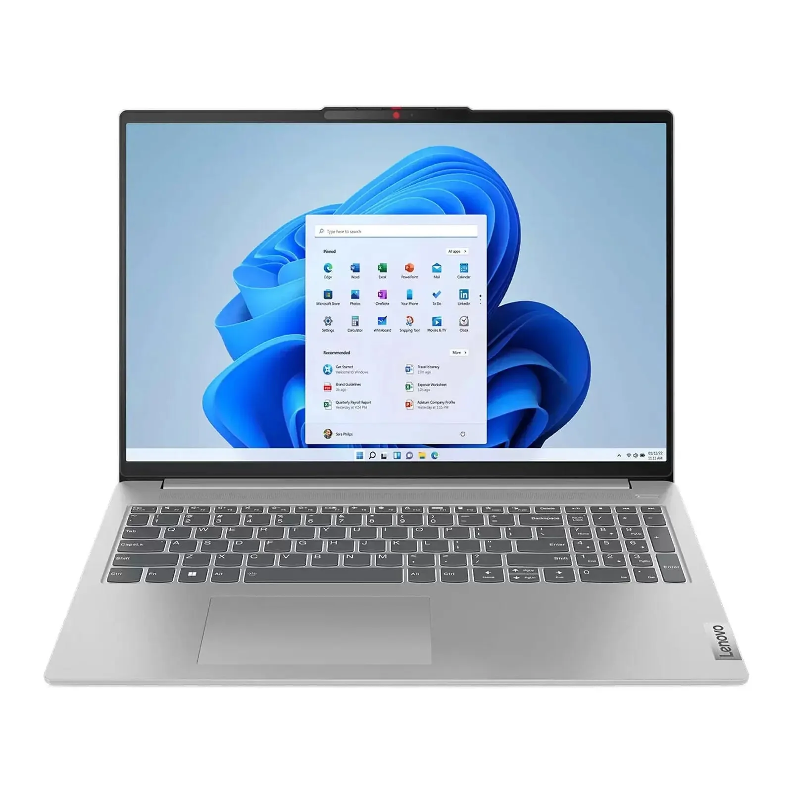 IdeaPad Slim 5 16" WUXGA Laptop R7-7730U 16GB 1TB W11H Cloud Grey (Refurbished)