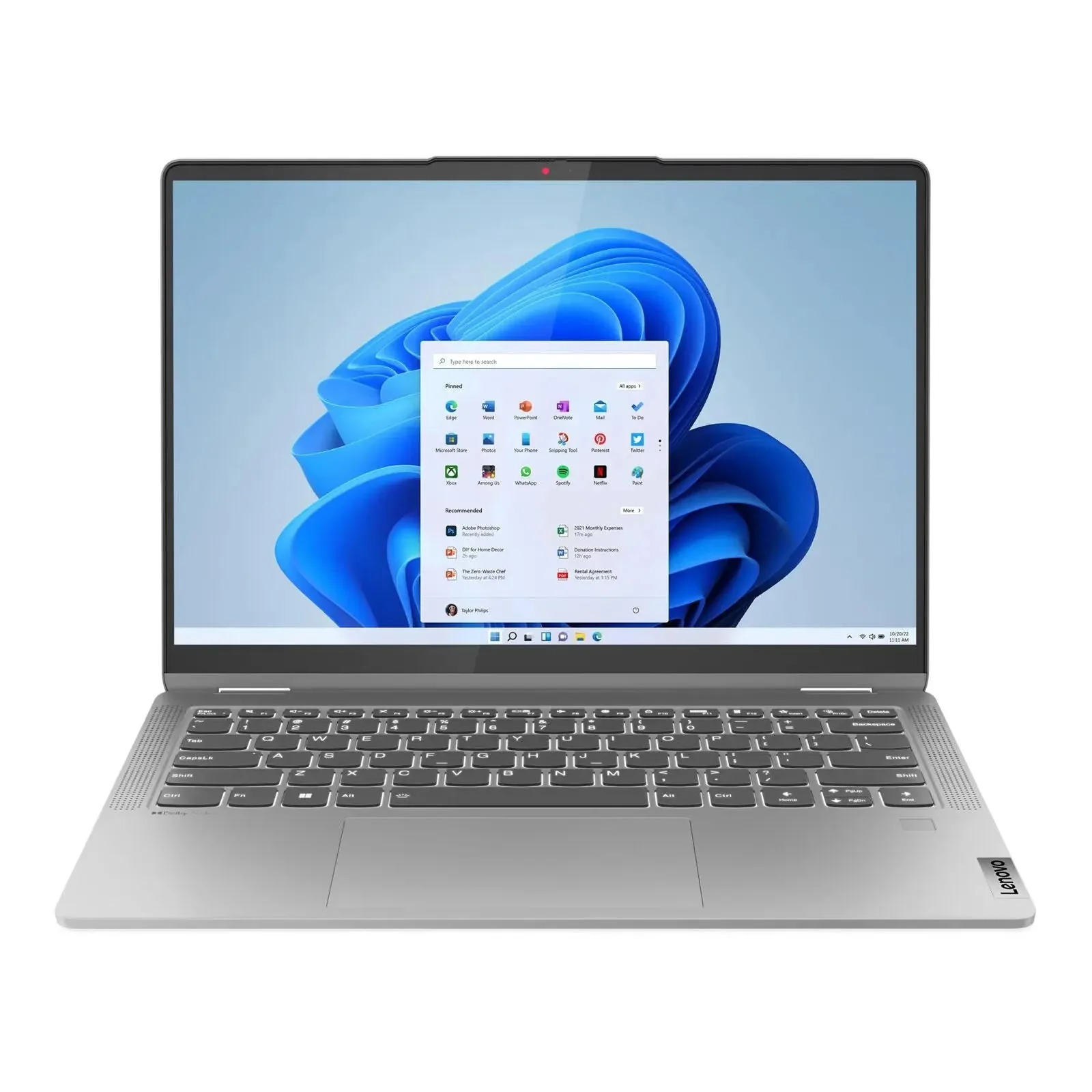 IdeaPad Flex 5 14" WUXGA 2-in-1 Laptop i7-1355U 16GB 1TB W11H Touch Arctic Grey (Refurbished) - Image 3